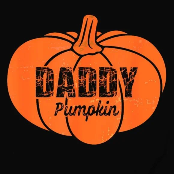 Daddy Pumpkin Matching Family Halloween Thanksgiving Group T-Shirt - Picture 2 of 4